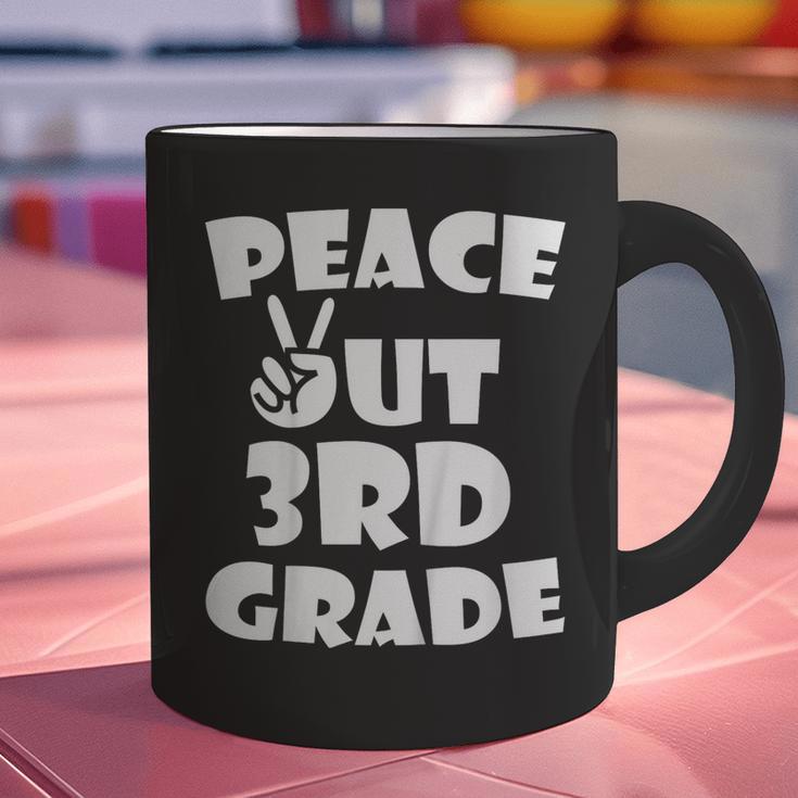 Kids Kids Peace Out 3Rd Grade For Graduation Graphic Print Coffee Mug