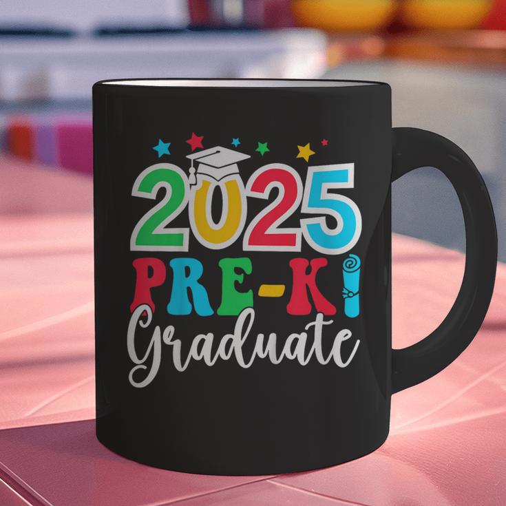 Kids Pre-K Graduate 2025 Preschool Graduation Class Of 2025 Kids Graphic Print Coffee Mug