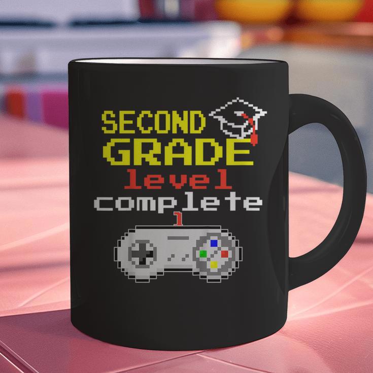 Kids Second Grade Graduation Video Game Shirt Graphic Print Coffee Mug