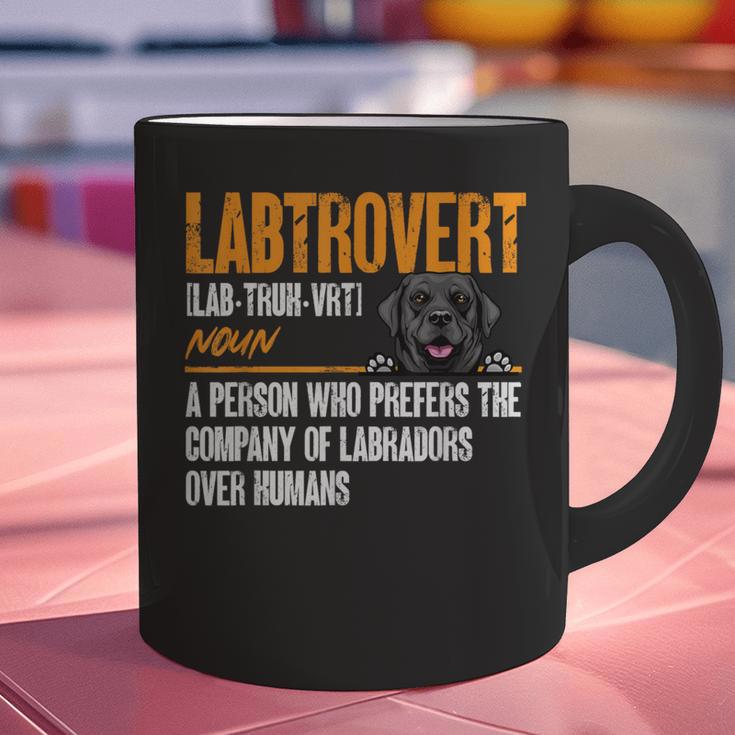 Labrador Retriever Labtrovert Definition Introvert Labrador Graphic Print Coffee Mug Labrador Retriever Labtrovert Definition Introvert Labrador Graphic Print Coffee Mug