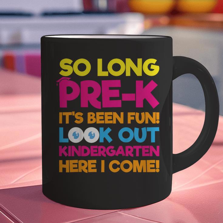 Last Day Pre-K Kindergarten Here I Come Graduation T-Shirt Graphic Print Coffee Mug