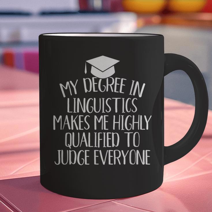 Linguistics Major Graduation Graphic Print Coffee Mug