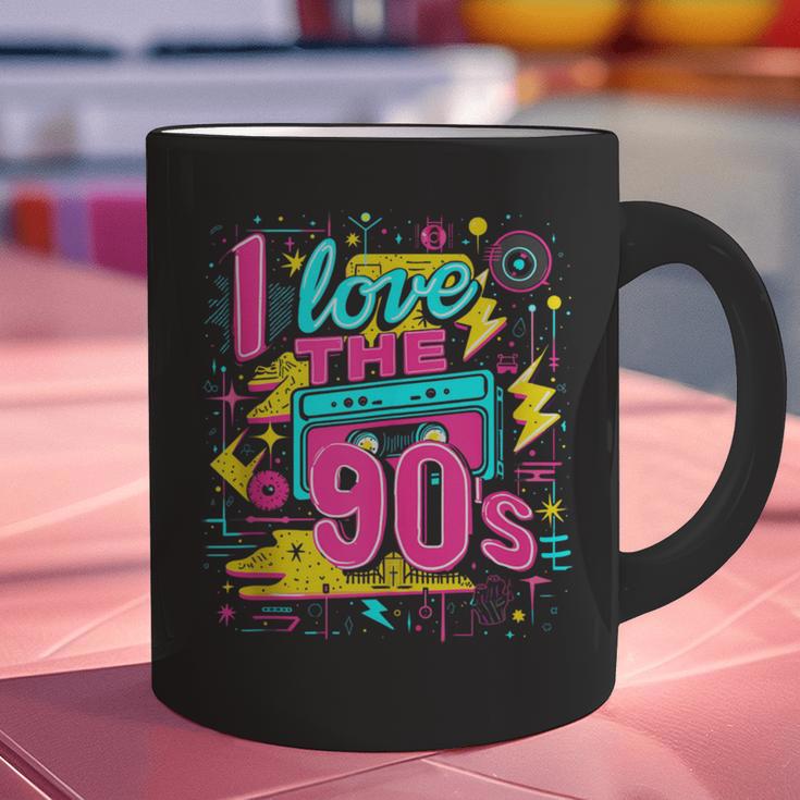 I Love The 90'S 90s Nostalgia Graphic Print Coffee Mug