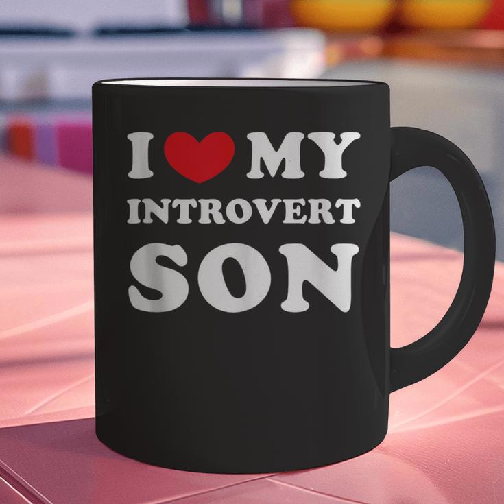I Love My Introvert Son I Heart My Introvert Son Graphic Print Coffee Mug I Love My Introvert Son I Heart My Introvert Son Graphic Print Coffee Mug