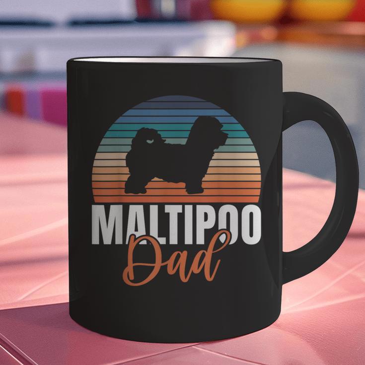 Maltipoo Dad Graphic Print Coffee Mug