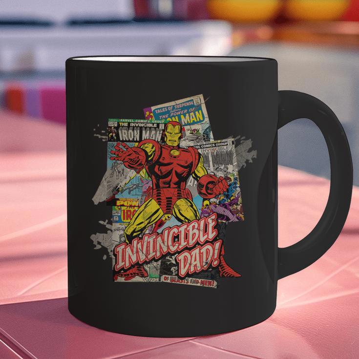 Marvel Iron Man Invincible Dad Father's Day Comic Retro Graphic Print Coffee Mug