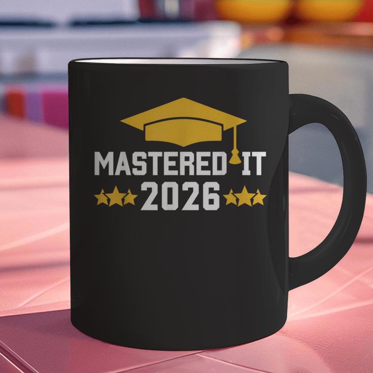 Masters Degree Graduation Mastered It Class Of 2026 Graduate Graphic Print Coffee Mug