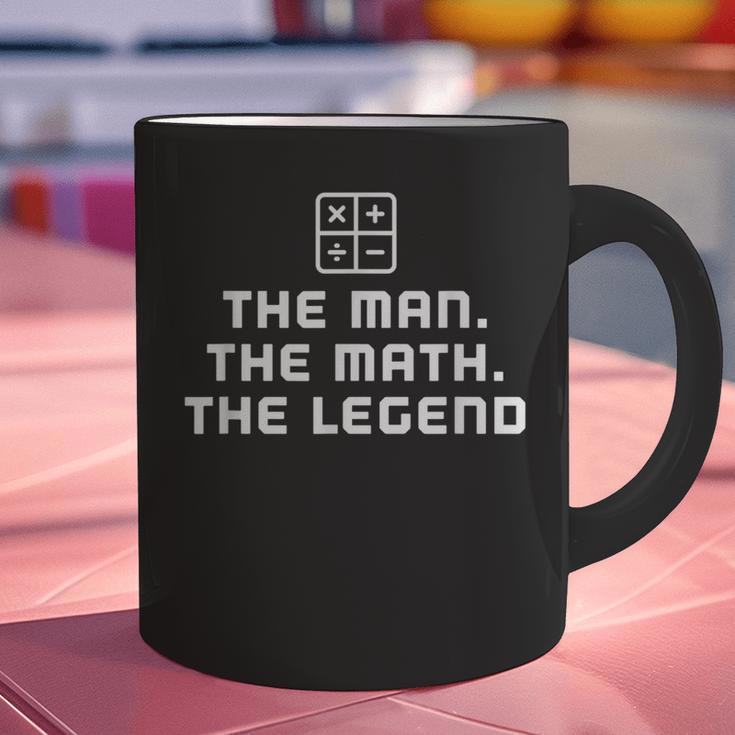 Math Teacher Shirts The Legend Graduation Retirement Graphic Print Coffee Mug