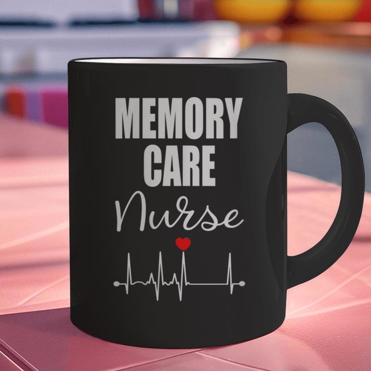 Memory Care Nurse Graphic Print Coffee Mug