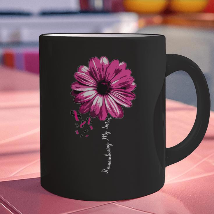In Memory Of My Sister Awareness Shirt Sister Loss Memorial Graphic Print Coffee Mug