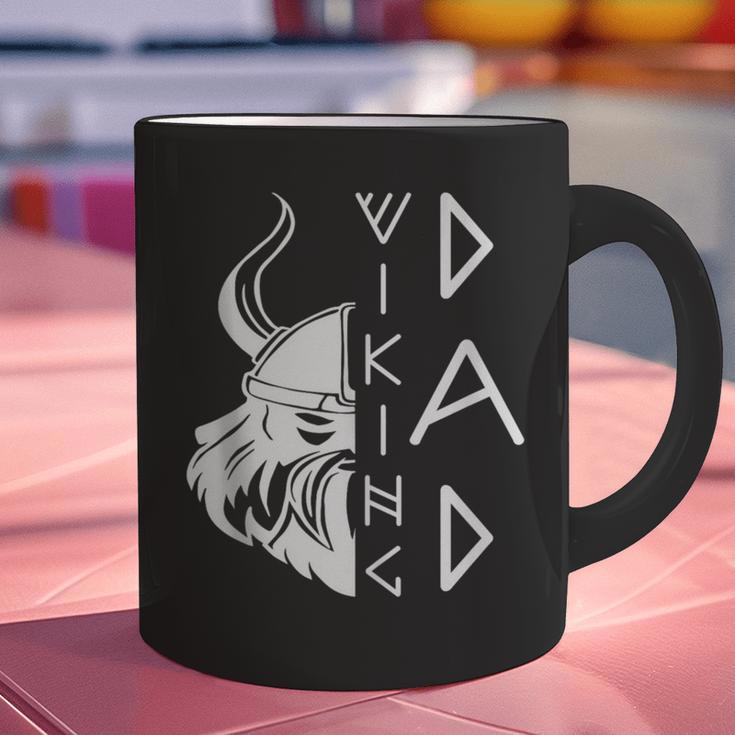 Men Celtic Norse Mythology Viking Dad Graphic Print Coffee Mug