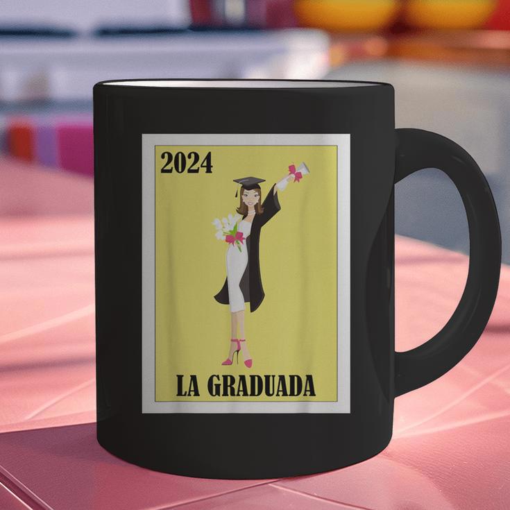 Mexican For Graduation La Graduada 2024 Graphic Print Coffee Mug