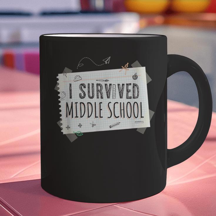 Middle School Graduation Shirts Graduate Grad Graphic Print Coffee Mug