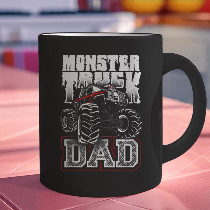 Monster Truck Dad Tshirt Graphic Print Coffee Mug