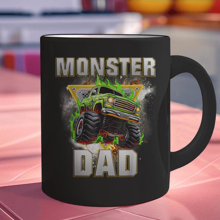 Monster Truck Dad Monster Truck Are My Jam Adults Kids Graphic Print Coffee Mug