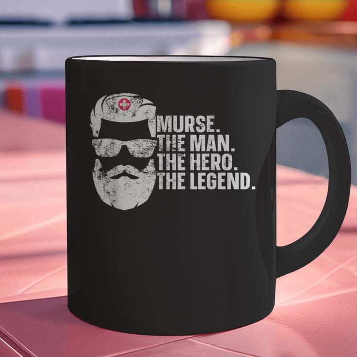Murse Male Nurse Student Man Nurses Murse RN Graduation Week Graphic Print Coffee Mug