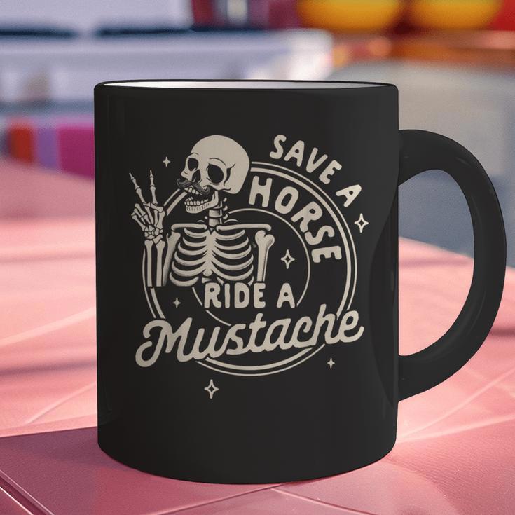 Mustache Dad Father’s Day Save A Horse Ride A Mustache Graphic Print Coffee Mug Mustache Dad Father’s Day Save A Horse Ride A Mustache Graphic Print Coffee Mug