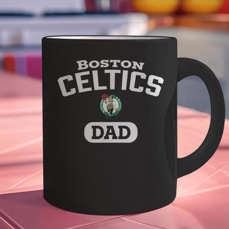 NBA Boston Celtics Dad Arched Team Logo Graphic Print Coffee Mug NBA Boston Celtics Dad Arched Team Logo Graphic Print Coffee Mug
