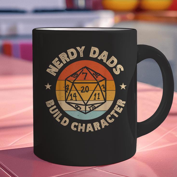 Nerdy Dads Build Character Graphic Print Coffee Mug
