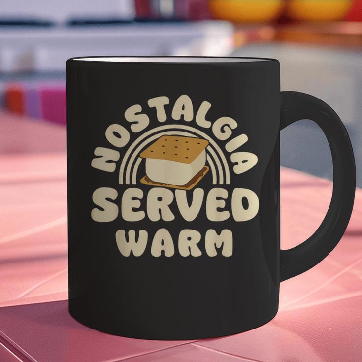 Nostalgia Served Warm Smore Graphic Print Coffee Mug Nostalgia Served Warm Smore Graphic Print Coffee Mug