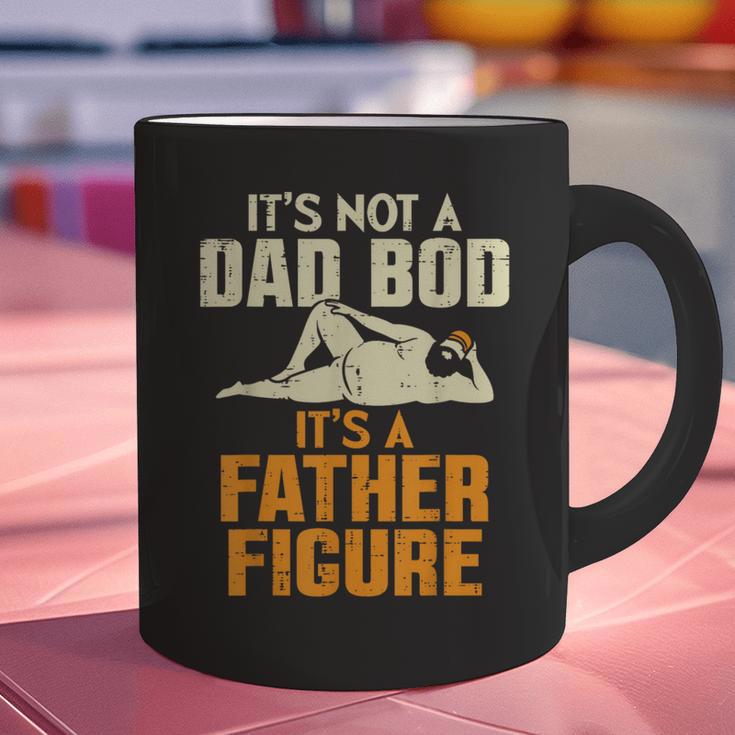 Not Dad BOD Its A Father Figure Fathers Day Daddy Papa Graphic Print Coffee Mug