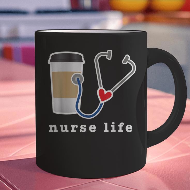 Nurse Life Graphic Nursing School Graduation Graphic Print Coffee Mug