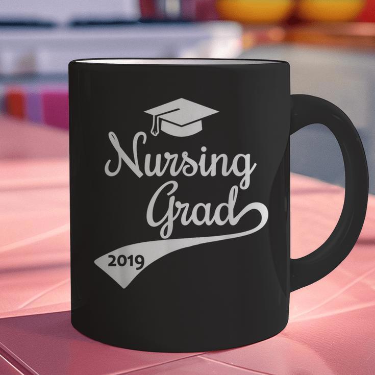 Nursing Graduate Grad 2019 Nurses Graduation Graphic Print Coffee Mug