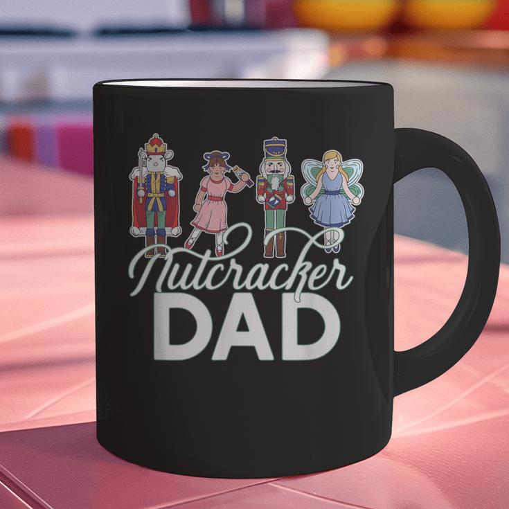 NUTCRACKER DAD Fun Christmas Ballet Parent Meme Graphic Print Coffee Mug NUTCRACKER DAD Fun Christmas Ballet Parent Meme Graphic Print Coffee Mug