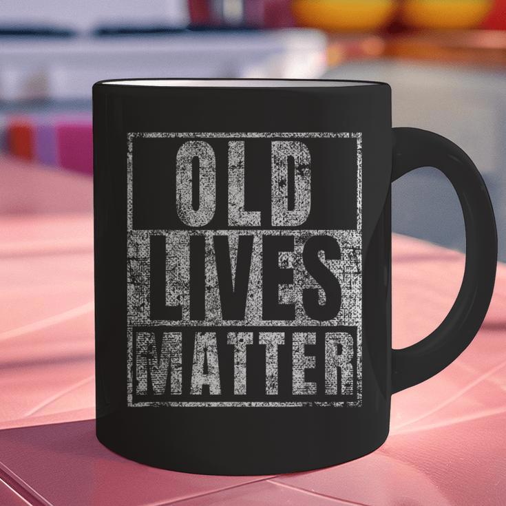 Old Lives Matter Birthday Party Gag For Dad Graphic Print Coffee Mug Old Lives Matter Birthday Party Gag For Dad Graphic Print Coffee Mug