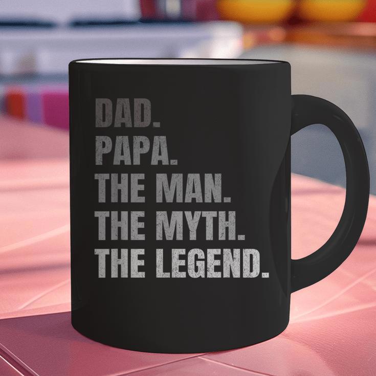 Papa Dad Legend Men Grandpa Christmas Father's Day Birthday Graphic Print Coffee Mug