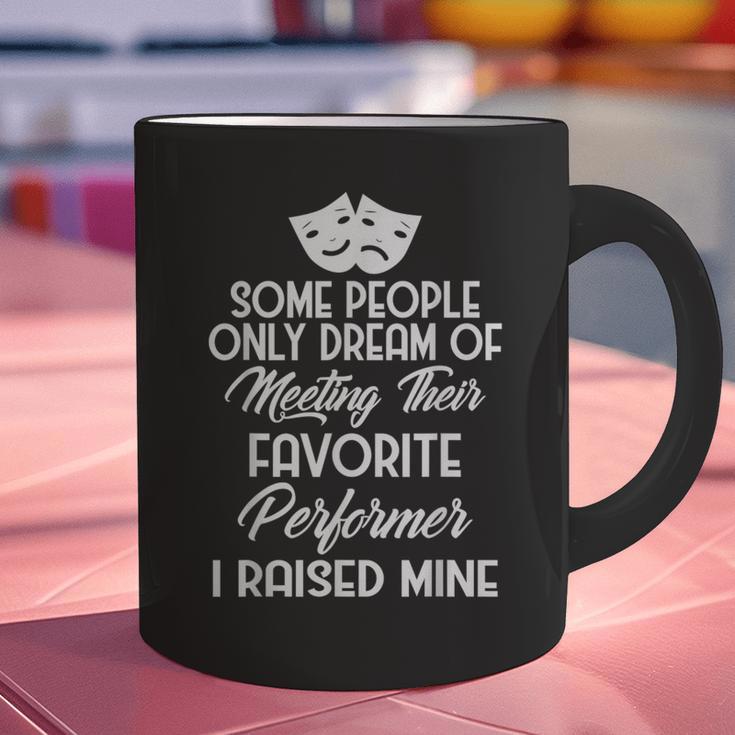 For Parents Of Actors And Actresses Drama Mom And Dad Graphic Print Coffee Mug