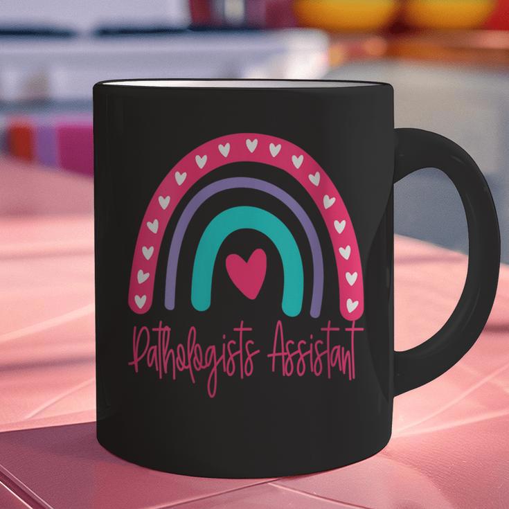 Pathologists' Assistant Graduation 2023 Boho Rainbow Graphic Print Coffee Mug