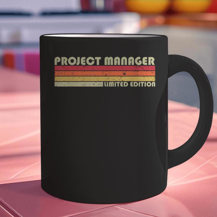 Personal Christmas Retro Vintage Graduation Project Manager Job Title Profession Birthday Worker Graphic Print Coffee Mug