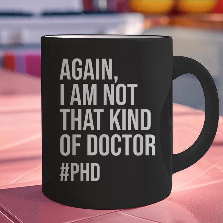 PHD Doctorate Phinished Doctoral Degree PHD Graduation Graphic Print Coffee Mug