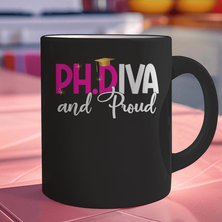PhDiva Graduation Doctorate Student Graduate Graphic Print Coffee Mug
