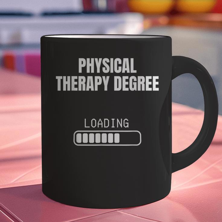 Physical Therapy Degree Loading Student Graduation Graphic Print Coffee Mug
