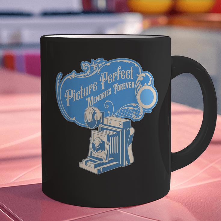 Picture Perfect Memories Forever Vintage Camera Nostalgia Graphic Print Coffee Mug