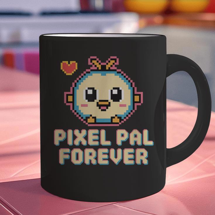 Pixel Art Pet Y2K Retro Vintage Digital Nostalgia Y2K Tech Graphic Print Coffee Mug