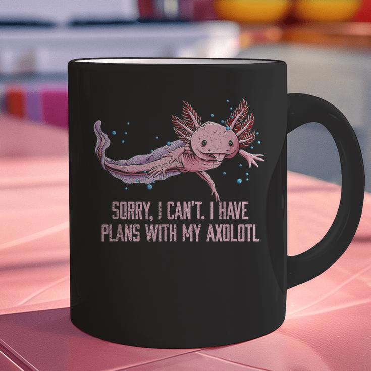 I Have Plans With My Axolotl Salamander Introvert Graphic Print Coffee Mug I Have Plans With My Axolotl Salamander Introvert Graphic Print Coffee Mug
