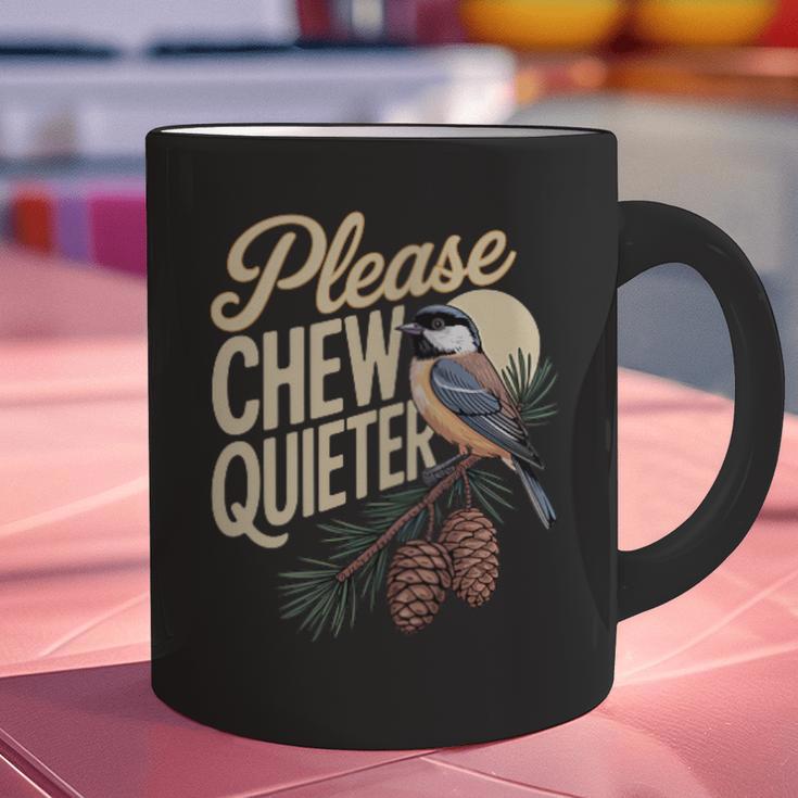 Please Chew Quieter Introverts Casual Everyday Graphic Print Coffee Mug Please Chew Quieter Introverts Casual Everyday Graphic Print Coffee Mug
