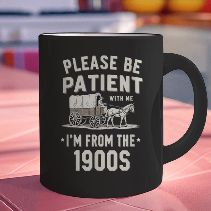 Please Be Patient I'm From The 1900s Retro Graphic Print Coffee Mug