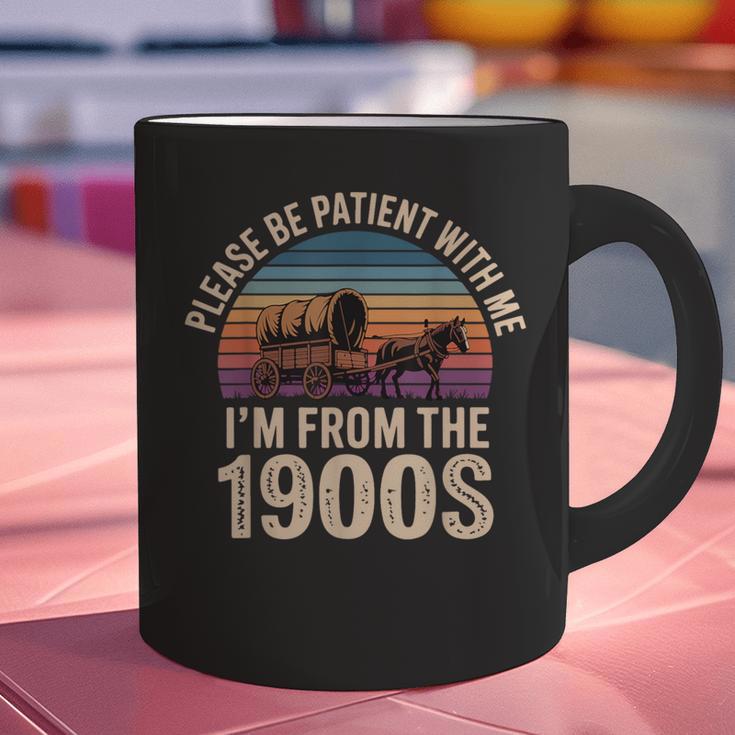 Please Be Patient With My I'm From The 1900s Vintage Graphic Print Coffee Mug