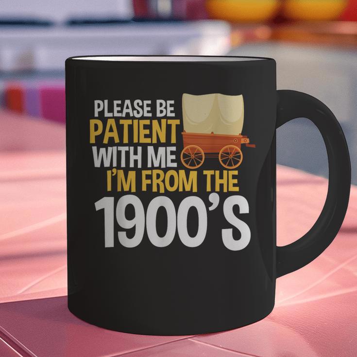 Please Be Patient With Me I'm From The 1900s Vintage Oregon Graphic Print Coffee Mug