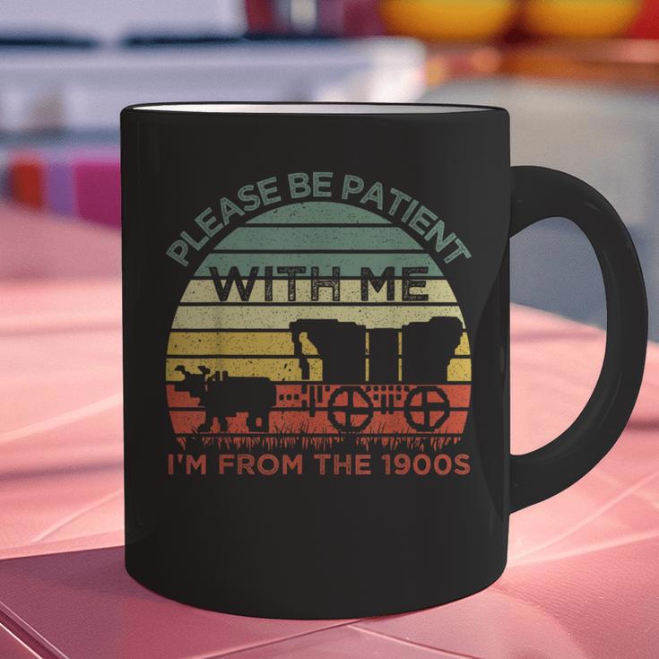 Please Be Patient With Me I'm From The 1900s Vintage Sunset Graphic Print Coffee Mug