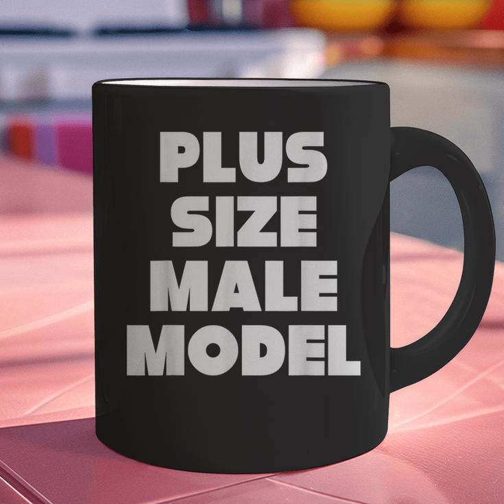 Plus Size Male Model Fat Guy Or Dad BOD Graphic Print Coffee Mug