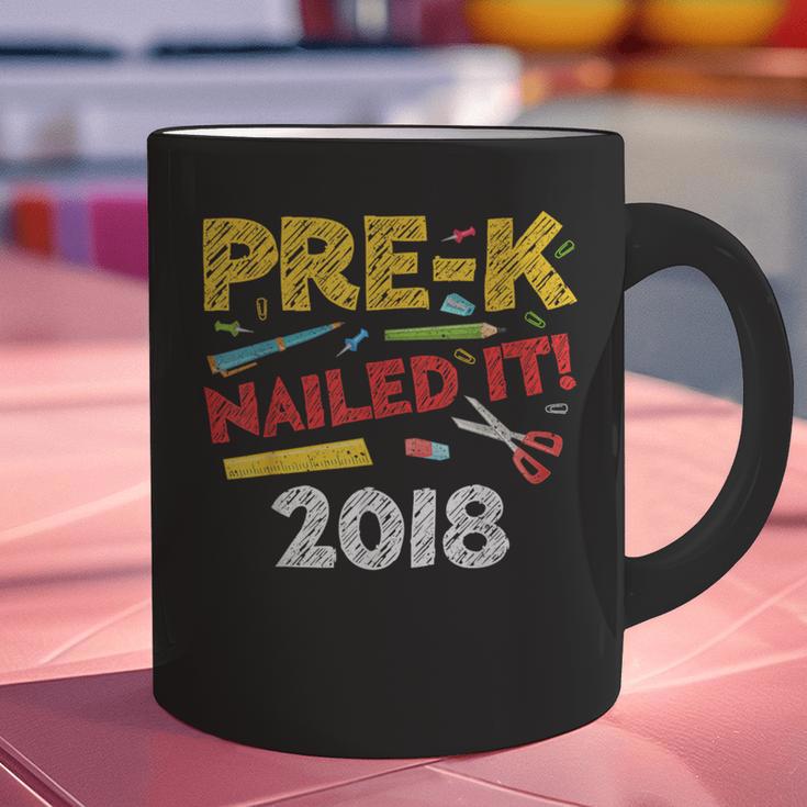 Pre-K Nailed It Class Of 2018 Graduation Graphic Print Coffee Mug