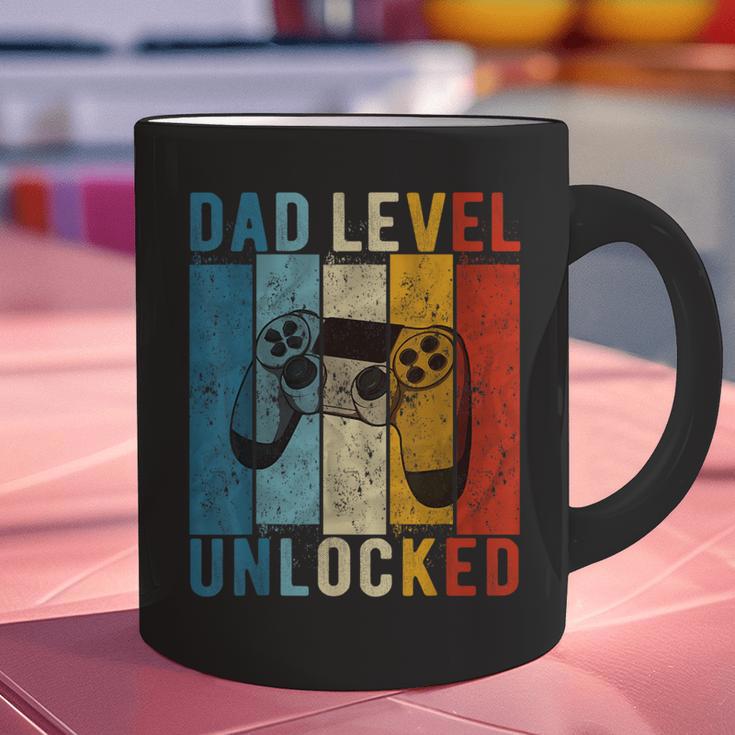Pregnancy Announcement Dad Level Unlocked New Daddy Father Graphic Print Coffee Mug