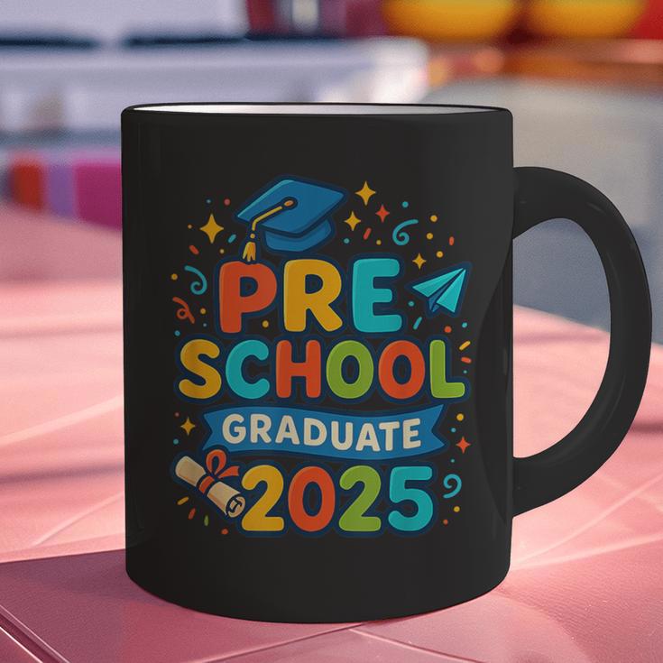 Preschool Graduation 2025 Pre-k Graduate Kids Boys Girls Graphic Print Coffee Mug