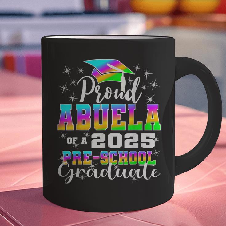 Proud Abuela Of Preschool Graduate 2025 Graduation Graphic Print Coffee Mug
