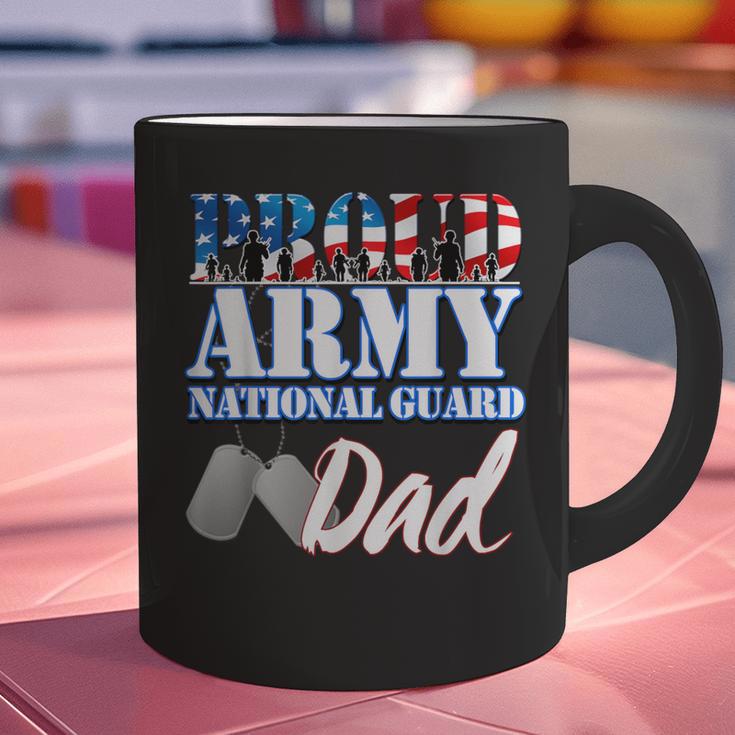Proud Army National Guard Dad Fathers Day Shirt Men Graphic Print Coffee Mug